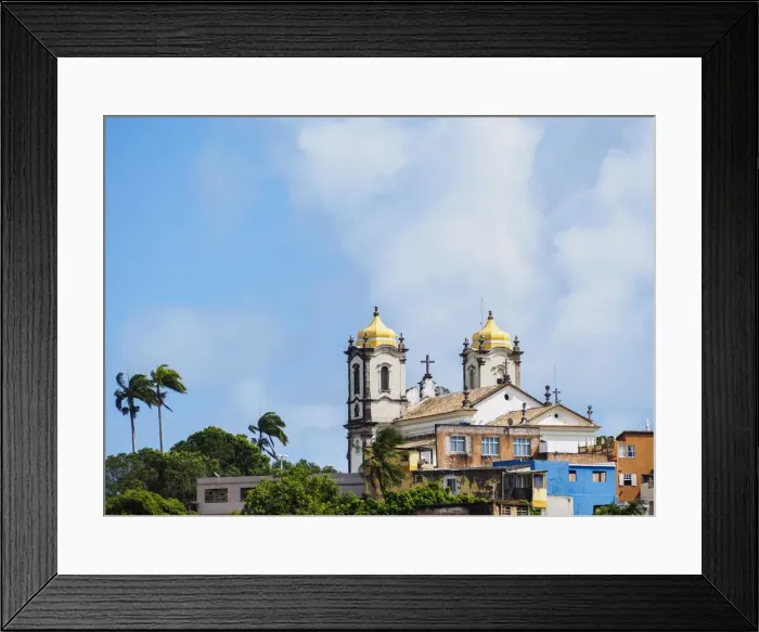 Framed Print : Nosso Senhor do Bonfim Church, Salvador, State of Bahia, Brazil Framed Print : Nosso Senhor do Bonfim Church, Salvador, State of Bahia, Brazil