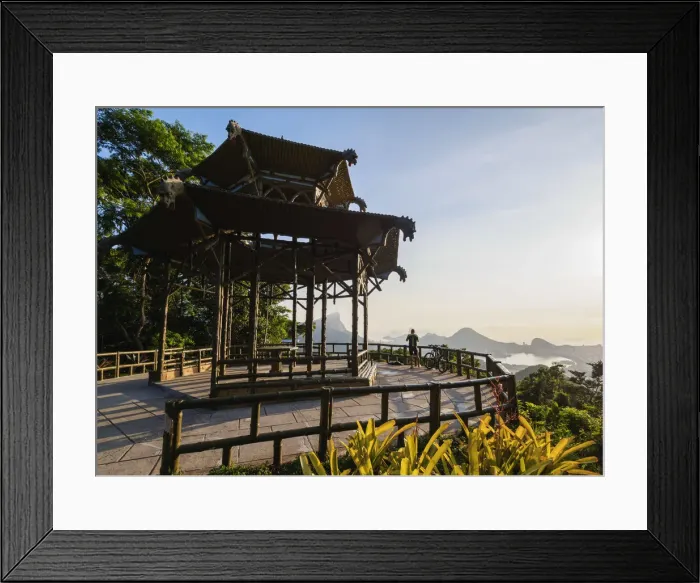 Framed Print : Vista Chinesa, Chinese Belvedere, Tijuca Forest National Park, Rio de Janeiro, Brazil Framed Print : Vista Chinesa, Chinese Belvedere, Tijuca Forest National Park, Rio de Janeiro, Brazil