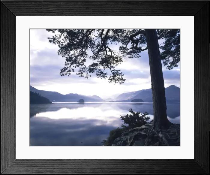 Framed Print : Derwent Water from Friars Crag, Lake District National Park, Cumbria, England Framed Print : Derwent Water from Friars Crag, Lake District National Park, Cumbria, England