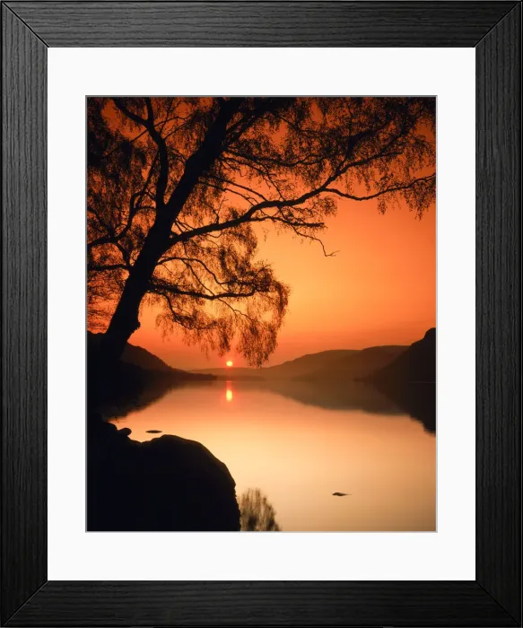 Framed Print : Sunrise over Ullswater, Lake District, Cumbria, England Framed Print : Sunrise over Ullswater, Lake District, Cumbria, England