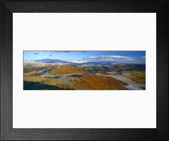 Framed Print : View from Loughrigg Fell, Lake District National Park, Cumbria, England Framed Print : View from Loughrigg Fell, Lake District National Park, Cumbria, England