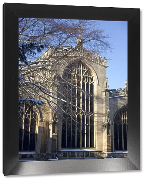 Newark, UK. The Church of St Mary Magdalenes east window