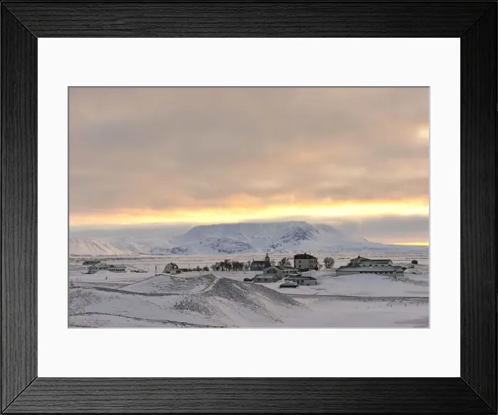 Framed Print : Skutusstadir, Myvatn, Iceland Framed Print : Skutusstadir, Myvatn, Iceland