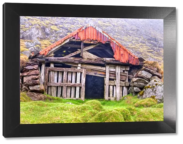 Old hut, Iceland