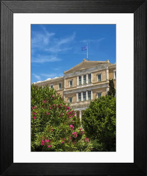 Framed Print : Facade of the Hellenic Parliament, Athens, Attica, Greece Framed Print : Facade of the Hellenic Parliament, Athens, Attica, Greece