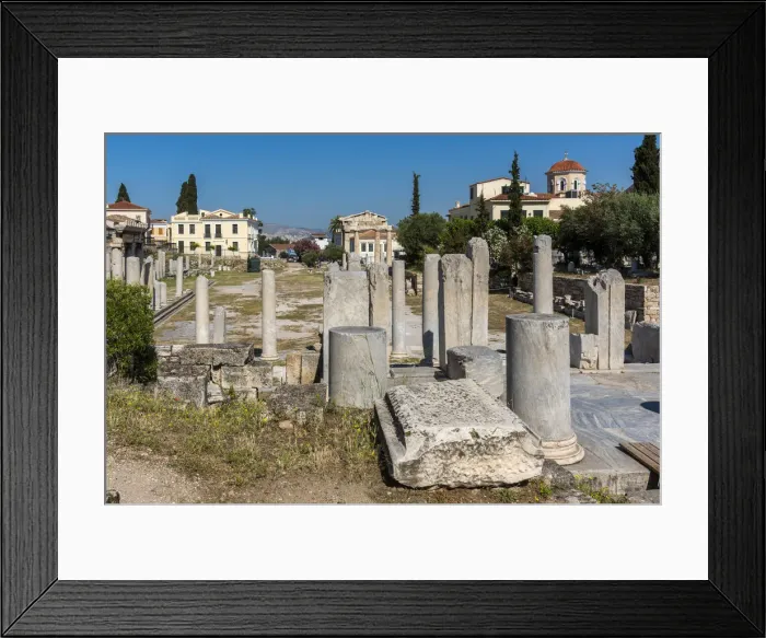 Framed Print : Roman Agora, Athens, Attica, Greece Framed Print : Roman Agora, Athens, Attica, Greece