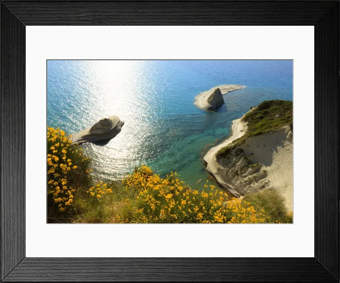 Framed Print : Cape Drastis coastal area Peroulades, Greece, Ionian Islands, Corfu Framed Print : Cape Drastis coastal area Peroulades, Greece, Ionian Islands, Corfu