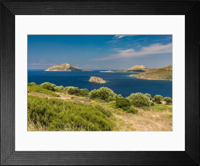 Framed Print : Cape Sounion, Attica, Greece Framed Print : Cape Sounion, Attica, Greece