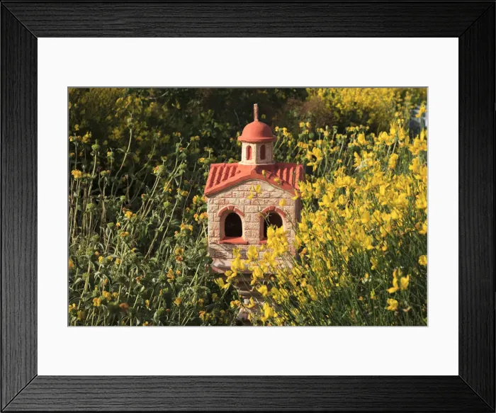 Framed Print : Wayside shrine on the Island of Lefkada, Ionian Island, Greek Island, Greece Framed Print : Wayside shrine on the Island of Lefkada, Ionian Island, Greek Island, Greece