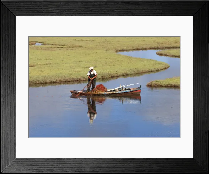 Framed Print : Traditional Fisherman, Lefkada, Ionian Sea, Greece Framed Print : Traditional Fisherman, Lefkada, Ionian Sea, Greece