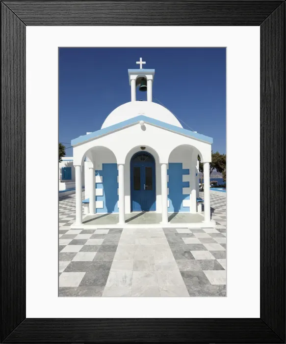 Framed Print : Churc Agios Nicholas at Pollonia, Milos, Ckladen, Greece Framed Print : Churc Agios Nicholas at Pollonia, Milos, Ckladen, Greece