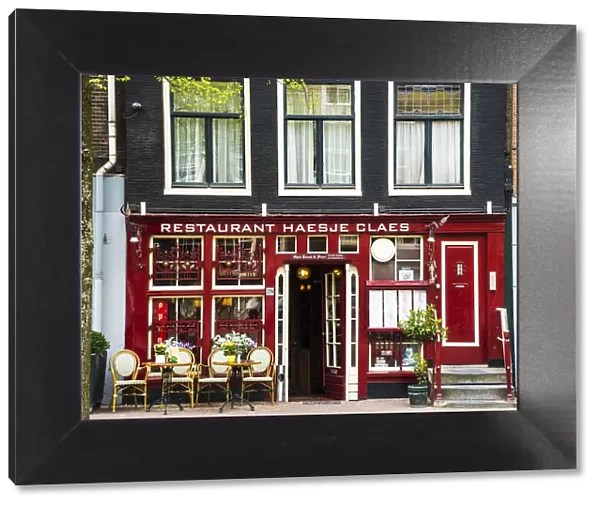 Traditional restaurant, Amsterdam, the Netherlands