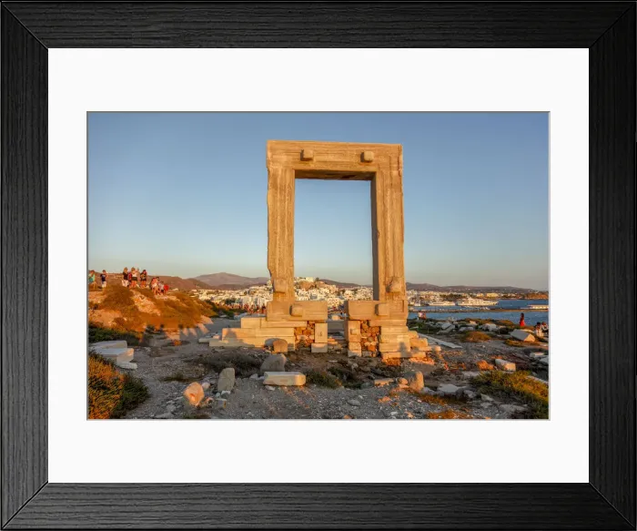 Framed Print : Gateway of the Temple of Apollo at the town of Naxos Framed Print : Gateway of the Temple of Apollo at the town of Naxos