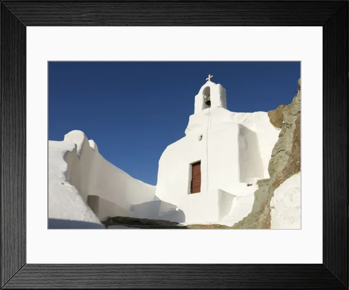 Framed Print : Church of Agios Ioannis Theologos, Naxos, Cyclades Island; Greece Framed Print : Church of Agios Ioannis Theologos, Naxos, Cyclades Island; Greece