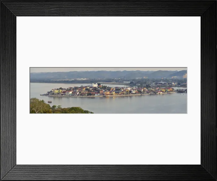 Framed Print : City of Flores, Peten, Mundo Maya, Guatemala, , Central America Framed Print : City of Flores, Peten, Mundo Maya, Guatemala, , Central America