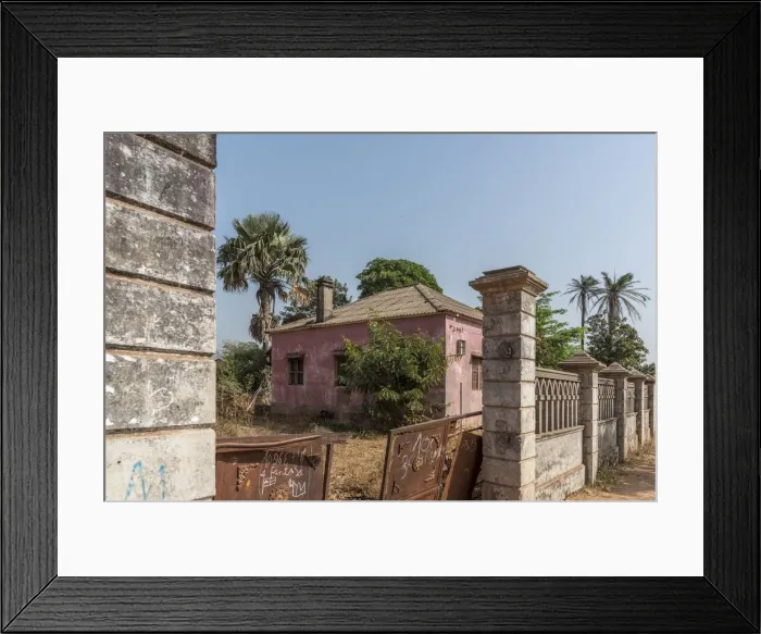 Framed Print : Africa, Guinea Bissau. Bijagos Islands. Bolama, the old capital of Colonial Portuguese Framed Print : Africa, Guinea Bissau. Bijagos Islands. Bolama, the old capital of Colonial Portuguese