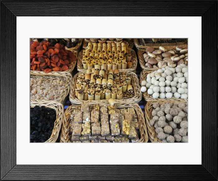 Framed Print : Dried fruits. Budapest, Hungary Framed Print : Dried fruits. Budapest, Hungary