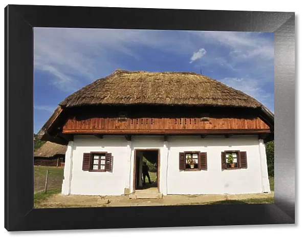 House of the Baglad region. Open-air museum (Skanzen) near Szentendre. Hungary