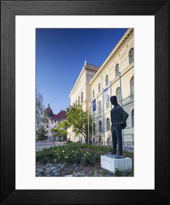 Framed Print : Attila Jozsef Science University in Dugonics Square, Szeged, Southern Plain, Hungary Framed Print : Attila Jozsef Science University in Dugonics Square, Szeged, Southern Plain, Hungary