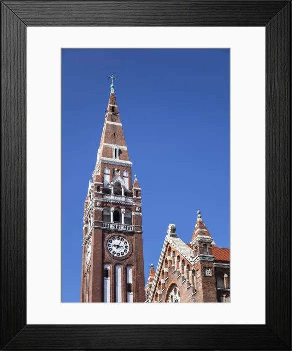 Framed Print : Votive Church, Szeged, Southern Plain, Hungary Framed Print : Votive Church, Szeged, Southern Plain, Hungary