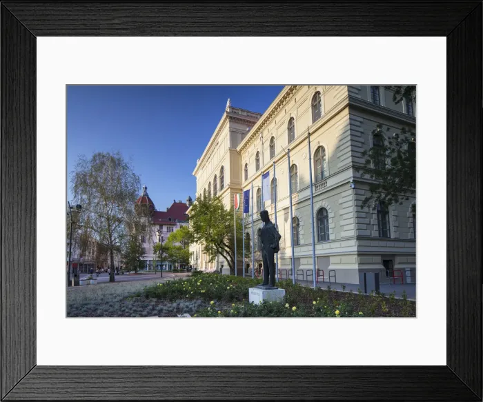 Framed Print : Attila Jozsef Science University in Dugonics Square, Szeged, Southern Plain, Hungary Framed Print : Attila Jozsef Science University in Dugonics Square, Szeged, Southern Plain, Hungary