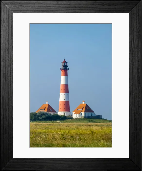 Framed Print : Westerhever Lighthouse, built in 1906, Westerhever, Nordfriesland, Schleswig-Holstein Framed Print : Westerhever Lighthouse, built in 1906, Westerhever, Nordfriesland, Schleswig-Holstein
