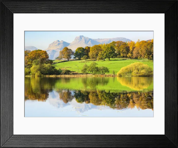 Framed Print : Loughrigg Tarn, Cumbria, UK Framed Print : Loughrigg Tarn, Cumbria, UK