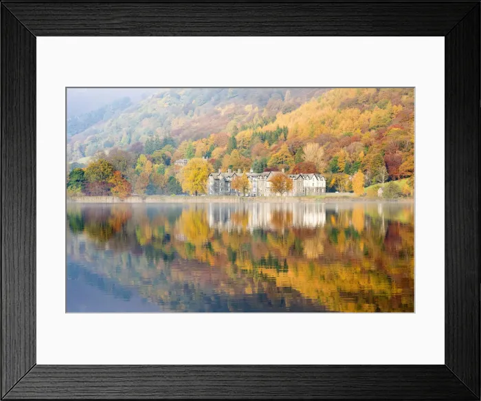 Framed Print : Lake Grasmere in autumn, Cumbria, UK Framed Print : Lake Grasmere in autumn, Cumbria, UK