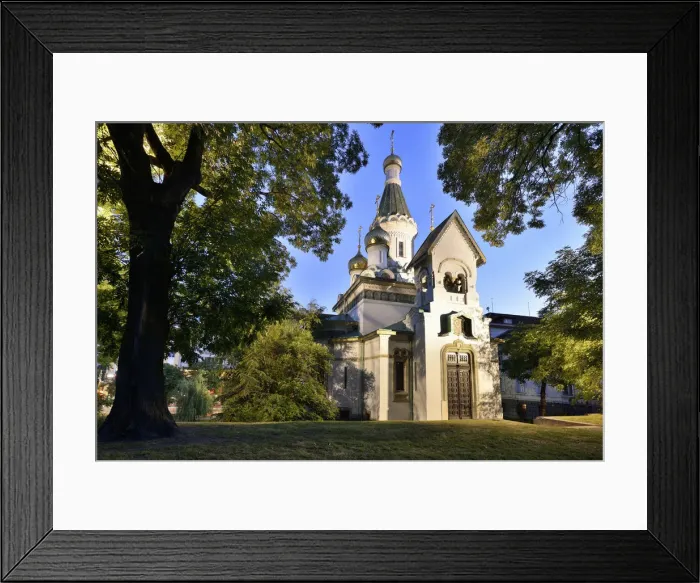 Framed Print : St Nikolai Russian Church (Church of St Nicholas the Miracle-Maker) at dusk. Sofia Framed Print : St Nikolai Russian Church (Church of St Nicholas the Miracle-Maker) at dusk. Sofia