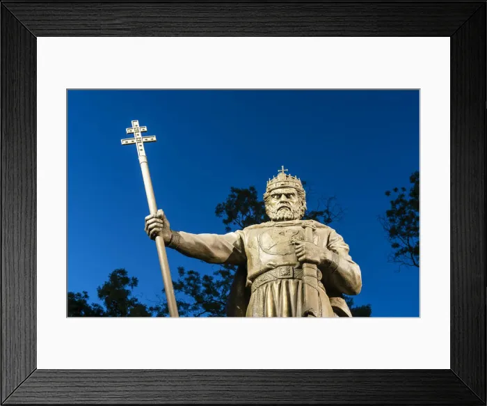 Framed Print : Samuil, Tsar of Bulgaria (997-1014). He was born around 945 Framed Print : Samuil, Tsar of Bulgaria (997-1014). He was born around 945