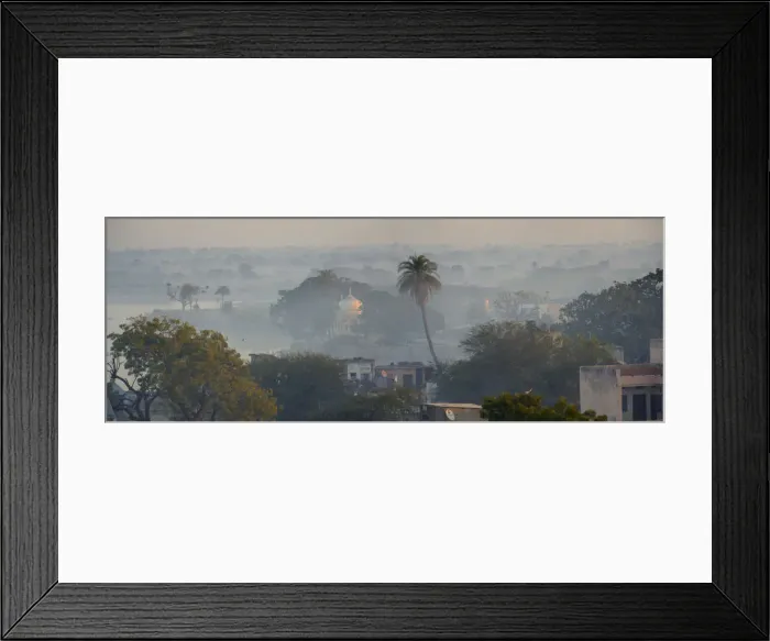 Framed Print : Early morning view from Pachewar Garh Fort, Village of Pachewar, Rajasthan, India, Asia Framed Print : Early morning view from Pachewar Garh Fort, Village of Pachewar, Rajasthan, India, Asia