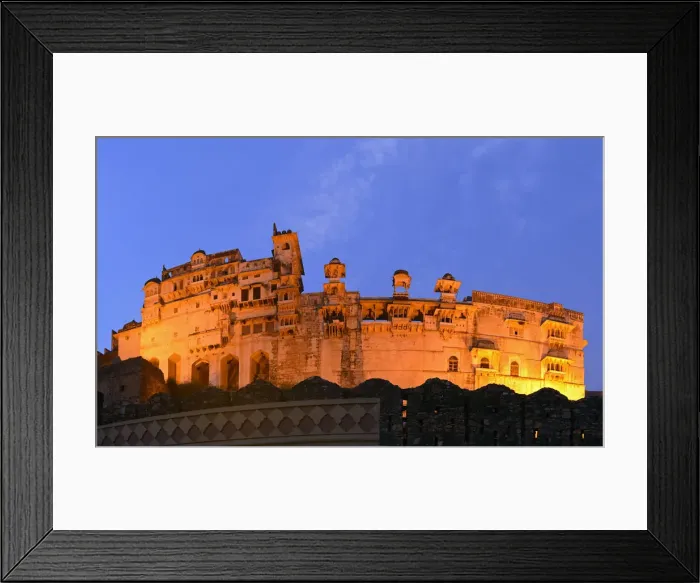 Framed Print : Bundi Fort and Palace, City of Bundi, Rajasthan, India, Asia Framed Print : Bundi Fort and Palace, City of Bundi, Rajasthan, India, Asia