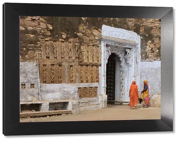 City gate in Menal, Rajasthan, India, Asia