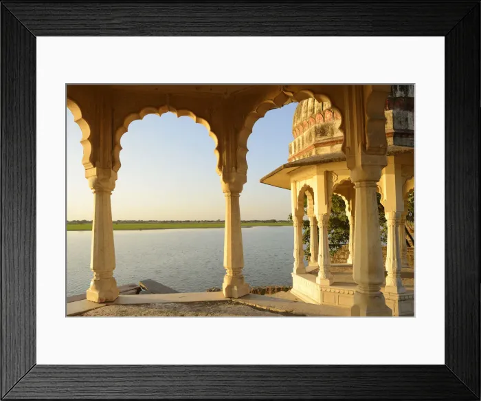 Framed Print : Village of Pachewar, Rajasthan, India, Asia Framed Print : Village of Pachewar, Rajasthan, India, Asia