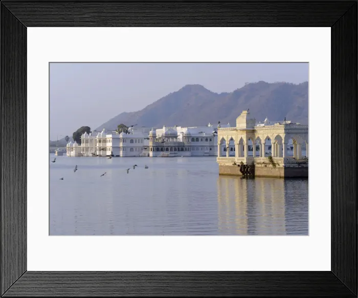Framed Print : Taj Lake Palace, Udaipur, Rajasthan, India, Asia