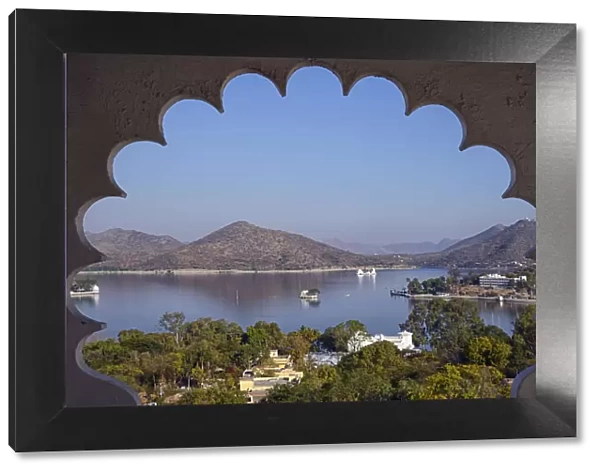 Fateh Sagar Lake, Udaipur, Rajasthan, India, Asia