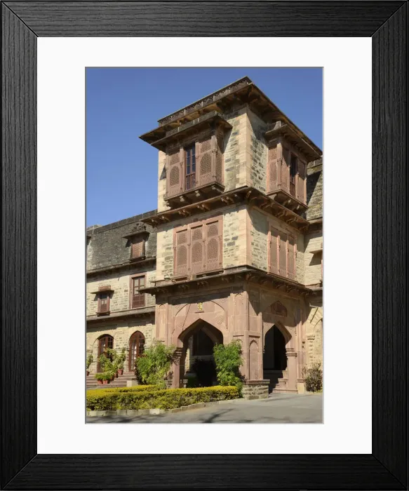 Framed Print : Bikaner House Palace, Mount Abu, Rajasthan, India, Asia Framed Print : Bikaner House Palace, Mount Abu, Rajasthan, India, Asia