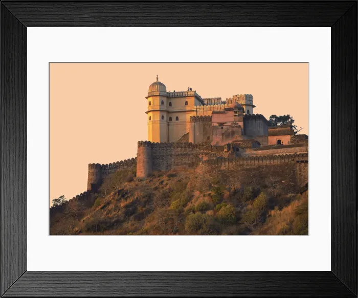 Framed Print : Kumbhalgar Fortress, Rajasthan, India, Asia Framed Print : Kumbhalgar Fortress, Rajasthan, India, Asia