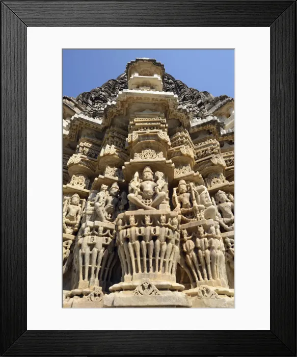 Framed Print : Temple of the sun, Adinatha Jain Temple near Jodhpur, Rajasthan, India, Asia Framed Print : Temple of the sun, Adinatha Jain Temple near Jodhpur, Rajasthan, India, Asia