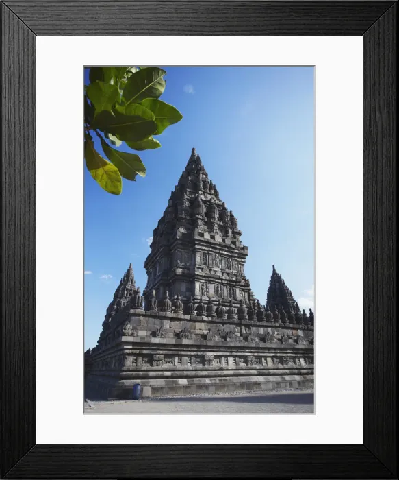 Framed Print : Temple at Prambanan complex, Java, Indonesia Framed Print : Temple at Prambanan complex, Java, Indonesia