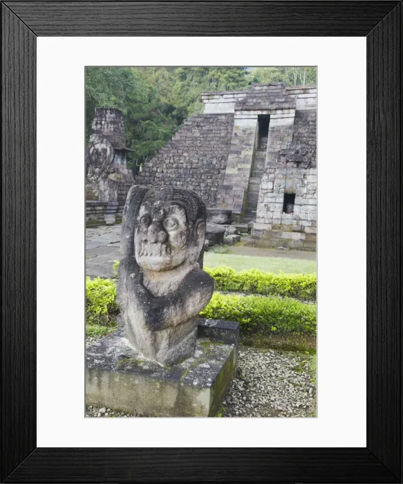 Framed Print : Inca style temple of Candi Sukuh, Solo, Java, Indonesia Framed Print : Inca style temple of Candi Sukuh, Solo, Java, Indonesia
