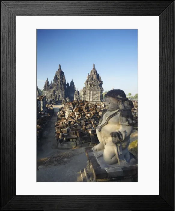 Framed Print : Sewu Temple, Prambanan (UNESCO World Heritage Site), Java, Indonesia Framed Print : Sewu Temple, Prambanan (UNESCO World Heritage Site), Java, Indonesia