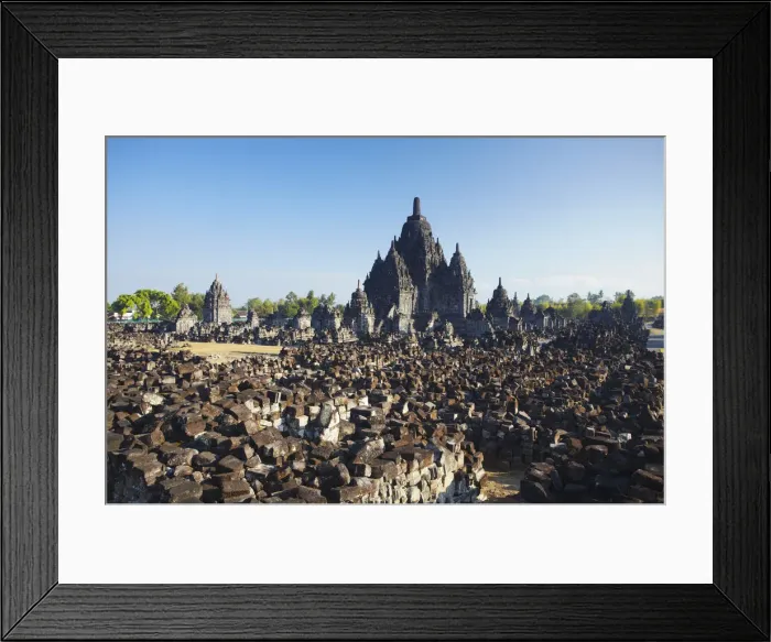 Framed Print : Sewu Temple, Prambanan (UNESCO World Heritage Site, Java, Indonesia Framed Print : Sewu Temple, Prambanan (UNESCO World Heritage Site, Java, Indonesia