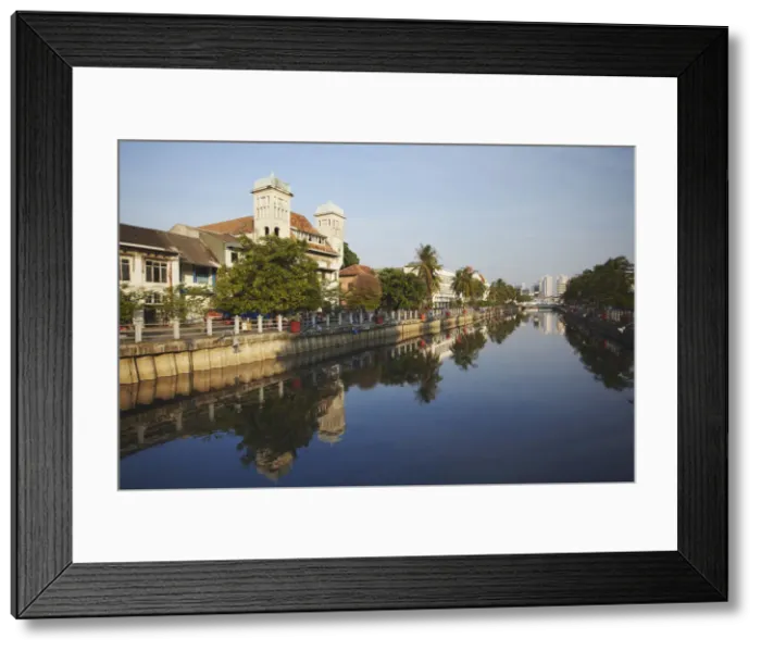 Framed Print : Colonial buildings along canal of Kali Besar, Kota, Jakarta, Java, Indonesia Framed Print : Colonial buildings along canal of Kali Besar, Kota, Jakarta, Java, Indonesia