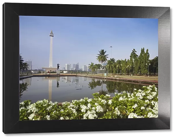 National Monument (MONAS) in Merdeka Square, Jakarta, Java, Indonesia
