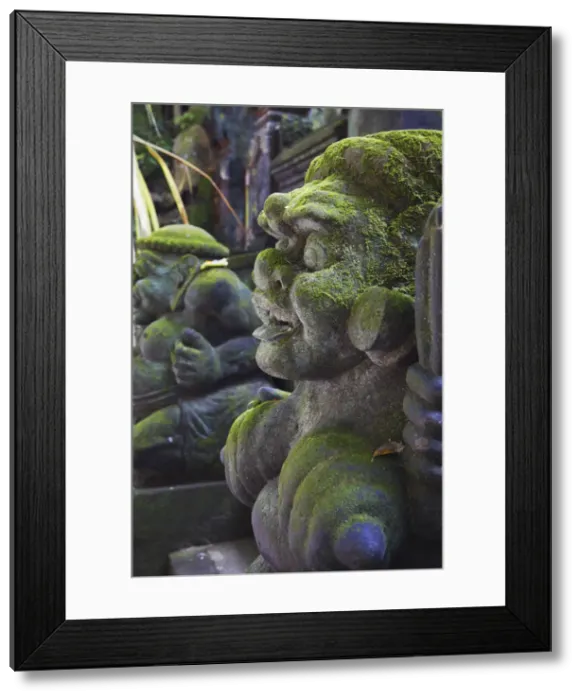 Framed Print : Statues in Monkey Forest, Ubud, Bali, Indonesia Framed Print : Statues in Monkey Forest, Ubud, Bali, Indonesia