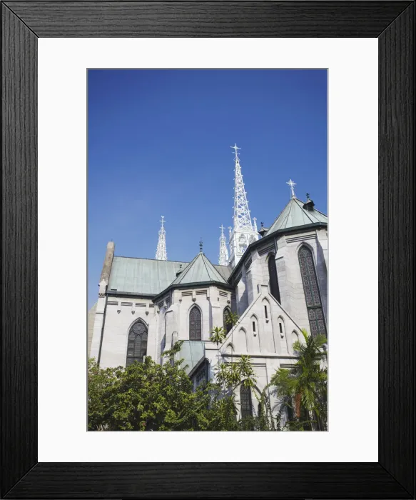 Framed Print : Catholic cathedral, Jakarta, Java, Indonesia Framed Print : Catholic cathedral, Jakarta, Java, Indonesia