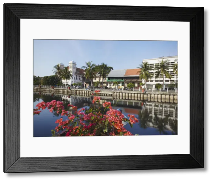 Framed Print : Colonial buildings along canal of Kali Besar, Kota, Jakarta, Java, Indonesia Framed Print : Colonial buildings along canal of Kali Besar, Kota, Jakarta, Java, Indonesia