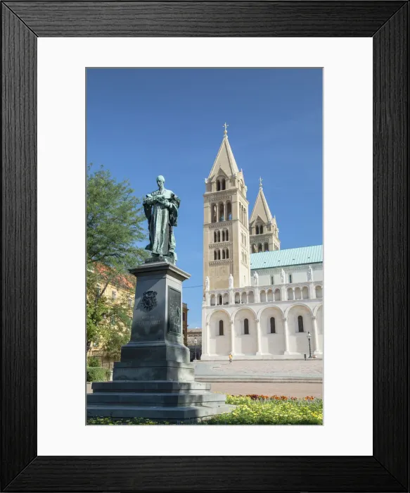 Framed Print : Basilica of St Peter, Pecs, Southern Transdanubia, Hungary Framed Print : Basilica of St Peter, Pecs, Southern Transdanubia, Hungary