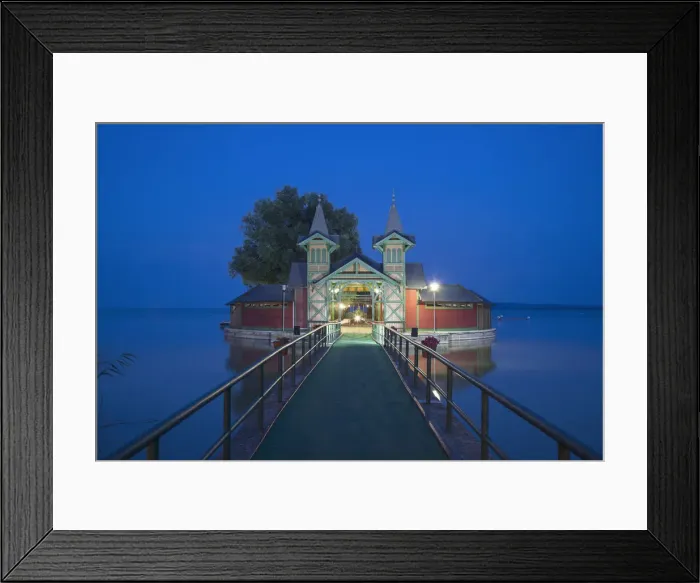 Framed Print : Pier on Keszthely beach, Keszthely, Lake Balaton, Hungary Framed Print : Pier on Keszthely beach, Keszthely, Lake Balaton, Hungary